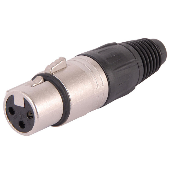 CONECTOR NEUTRIK CANON HEMBRA 3 PIN NC3FXX