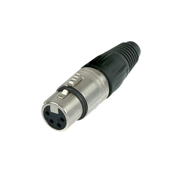 CONECTOR NEUTRIK CANON HEMBRA 4 PIN NC4FXX