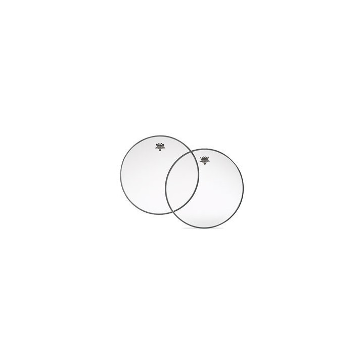 PARCHE REMO AMBASSADOR BORDONERO 16'' TRANSPARENTE SA-0116-00