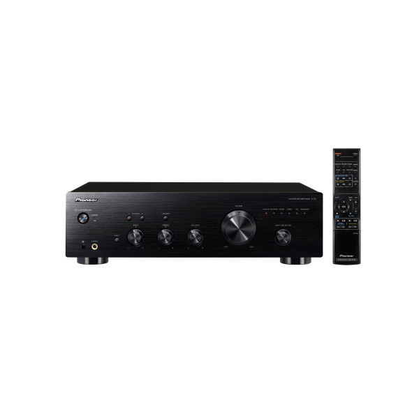 AMPLIFICADOR PIONEER 2 x 50W COLOR NEGRO CON MANDO A DISTANCIA