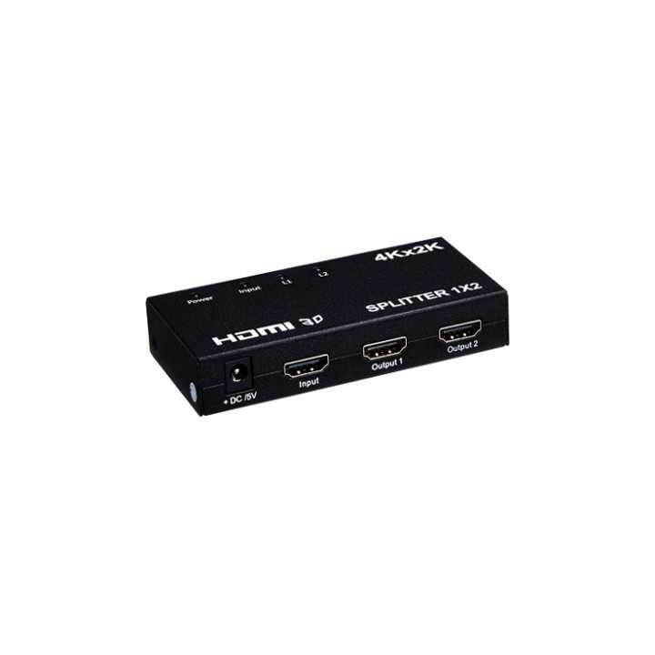 SPLITTER HDMI 1 ENTRADA A 2 SALIDAS ACTIVO