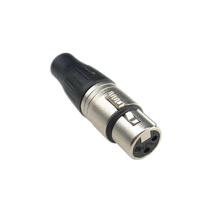 CONECTOR CANON HEMBRA XLR 3 PINES AEREA