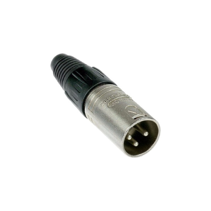 CONECTOR CANON MACHO XLR 3 PINES AEREO