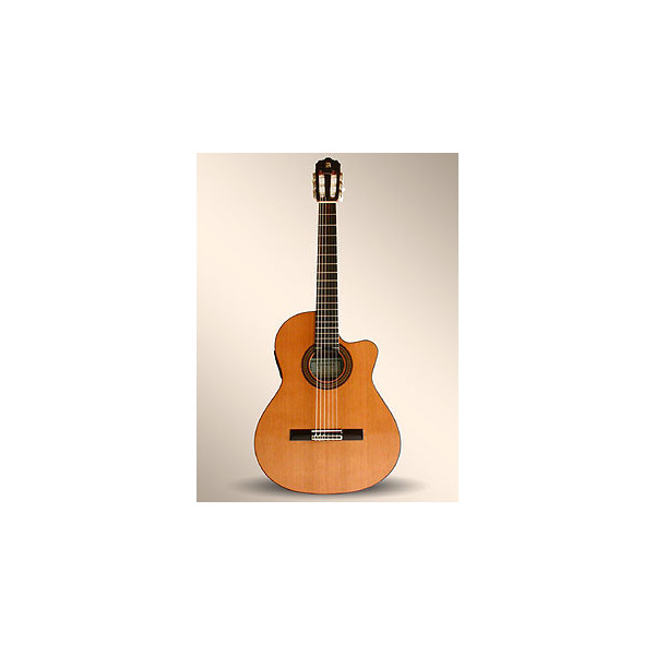 GUITARRA CLASICA ALHAMBRA 3-C ELECTRIFICADA CW E-1 FUNDA 9730