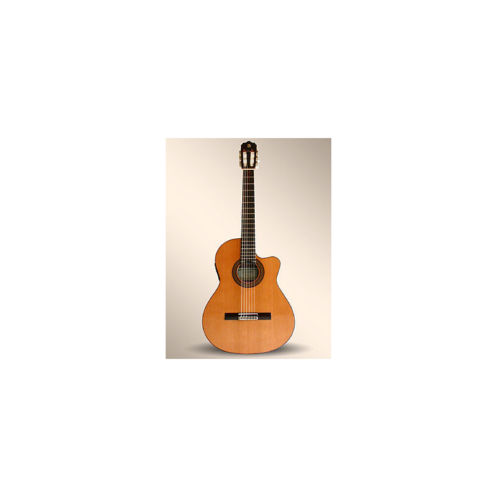 GUITARRA CLASICA ALHAMBRA 3-C ELECTRIFICADA CW E-1 FUNDA 9730
