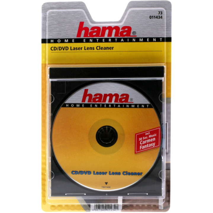 LIMPIADOR MINI DVD HAMA PARA VIDEOCAMARAS