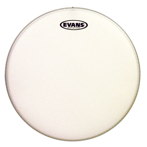PARCHE EVANS G2 13'' BLANCO GRANULADO