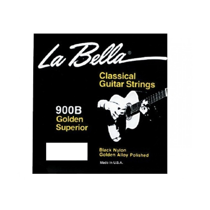 CUERDA CLASICA NEGRA 3 LA BELLA