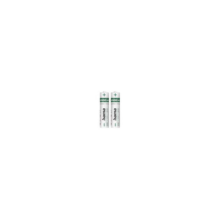PILAS RECARGABLES  LR03 700 MAH 1,2V PACK 2 PILAS