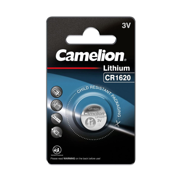 PILA BOTON LITIO 3V. CR1620