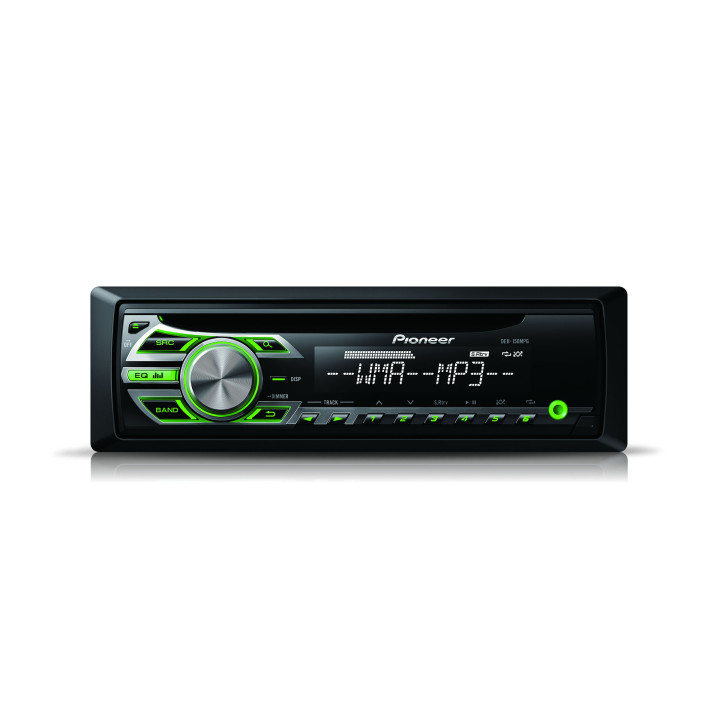 RADIO CD/MP3 PIONEER CAR 4 x 50W BOTONERA VERDE CON ENTRADA AUX