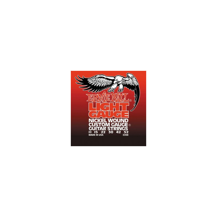 JUEGO CUERDAS ELECTRICA 11-52 ERNIE BALL SLINKY LIGHT