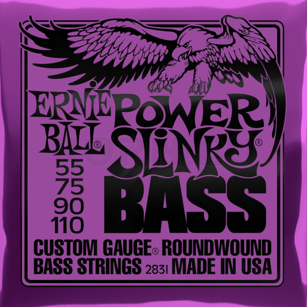 JUEGO CUERDAS BAJO 55-110 ERNIE BALL SLINKY POWER