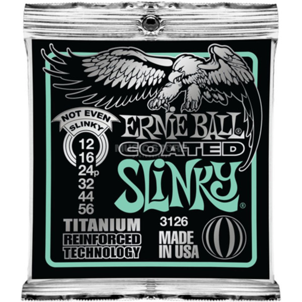 JUEGO CUERDAS ELECTRICA 12-56 ERNIE BALL SLINKY TITANIUM