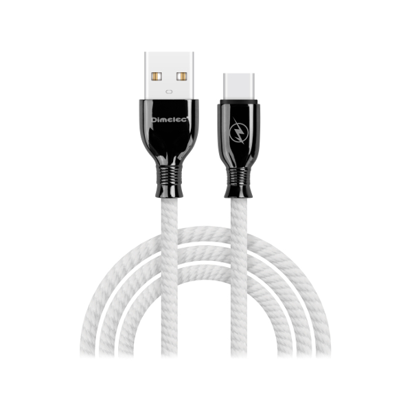 CONEXION USB A TIPO C CON CARGA RAPIDA 2A 2 METROS