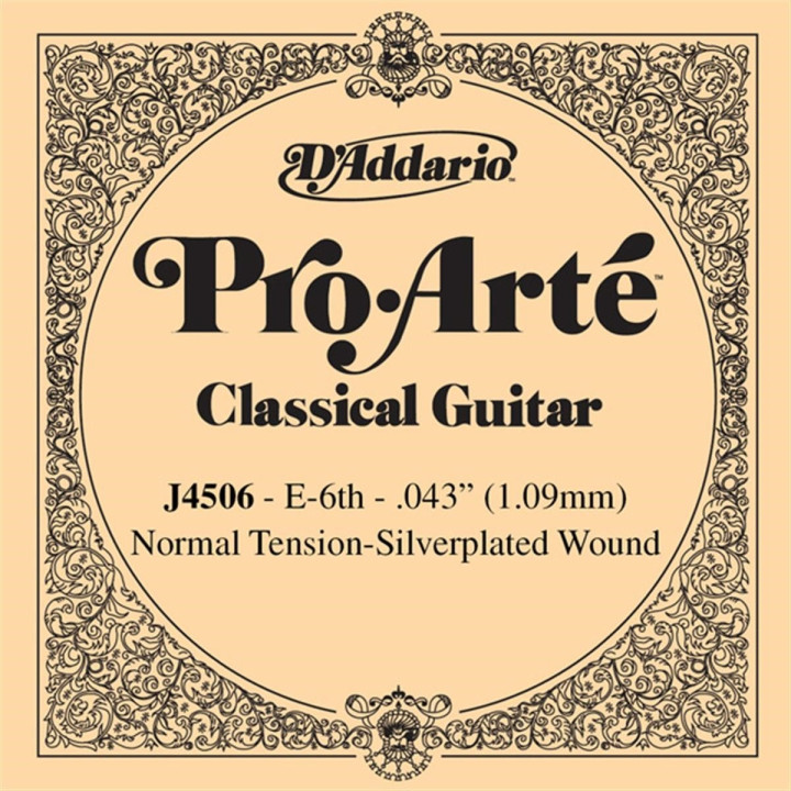 CUERDA CLASICA D'ADDARIO 6. 45