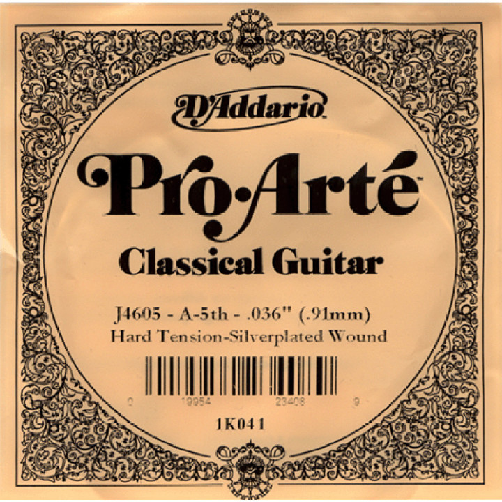 CUERDA CLASICA D'ADDARIO 5. 46 ALTA TENSION