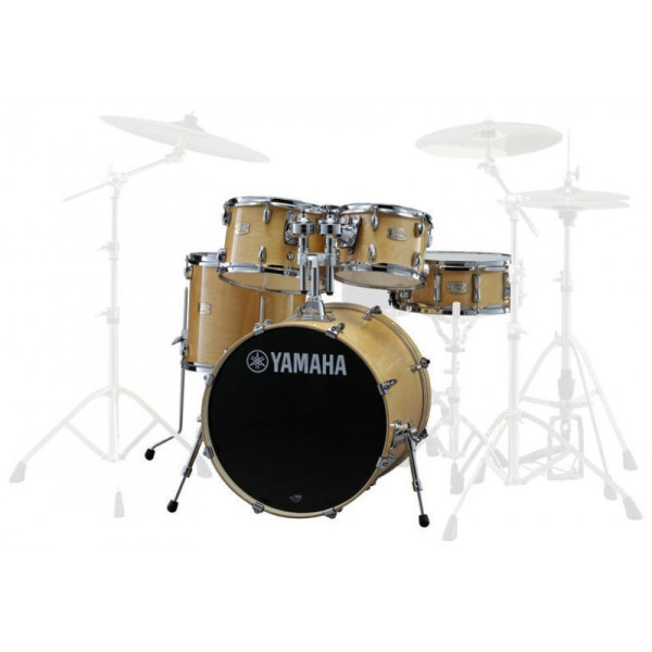 BATERIA YAMAHA STAGE CUSTOM NATURAL WOOD   SET HERRAJES HW 780, sin platos.