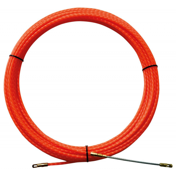 Guia pasacables poliester monofilamento helicoidal 4,5mmx20m