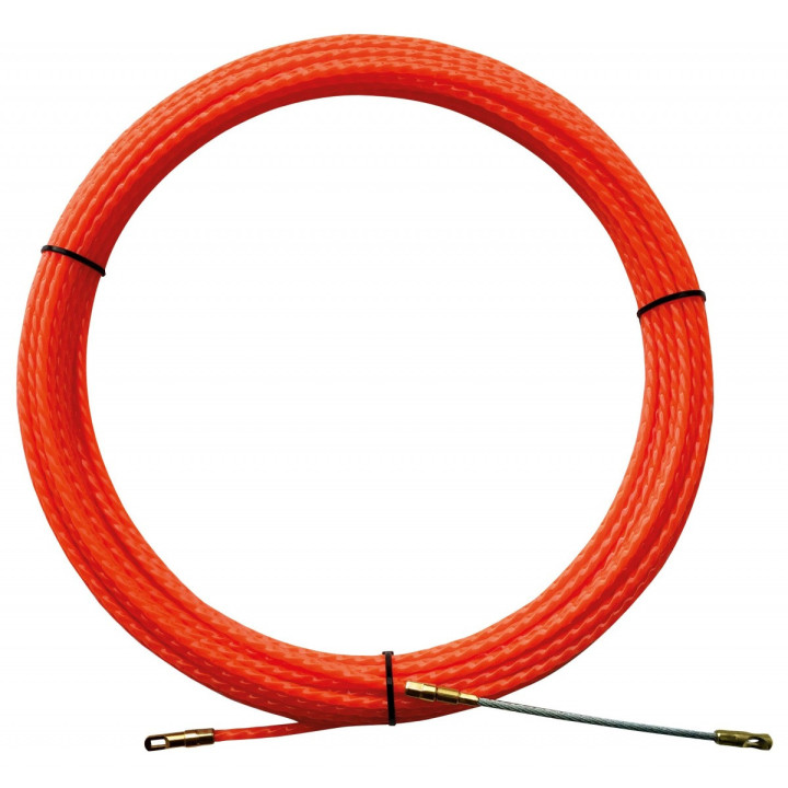 Guia pasacables poliester monofilamento helicoidal 4,5mmx20m