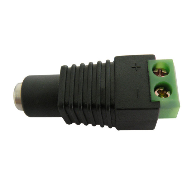 CONECTOR JACK 2.5 ALIMENTACION HEMBRA  A TORNILLOS