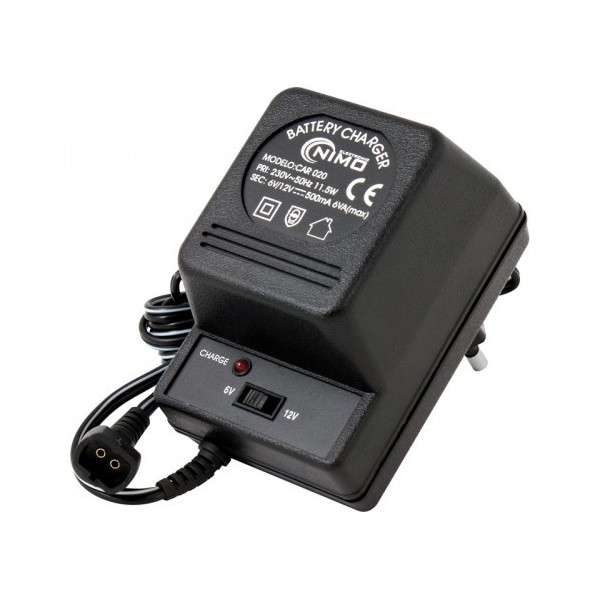 CARGADOR BATERIA PLOMO 6V-12V 0.5A