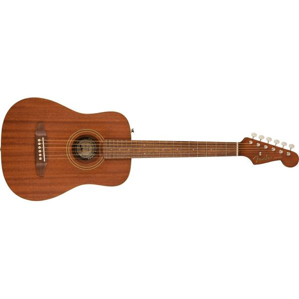 GUITARRA ACUSTICA FENDER MINI REDONDO CAOBA