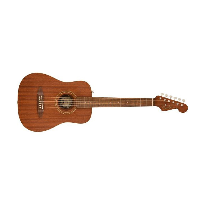 GUITARRA ACUSTICA FENDER MINI REDONDO CAOBA