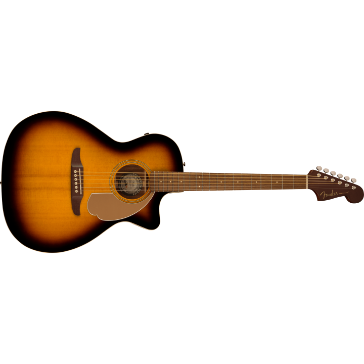 GUITARRA ACUSTICA FENDER ELECTRIFICADA NEWPORTER PLAYER SUNBURST FISHMAN