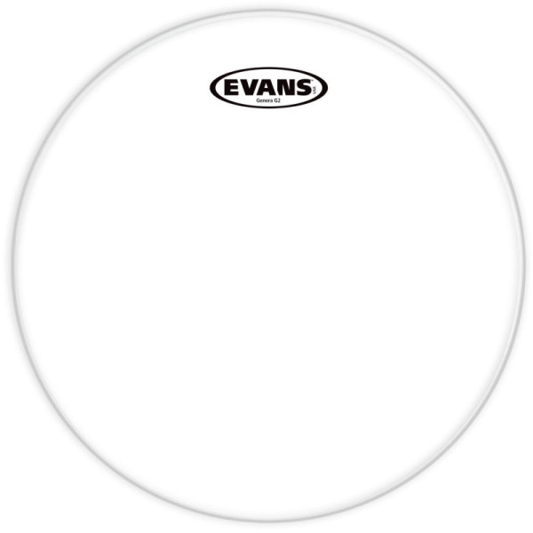 PARCHE EVANS G2 TRANSPARENTE 2 CAPAS