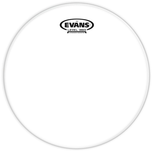 PARCHE EVANS G2 TRANSPARENTE 10''