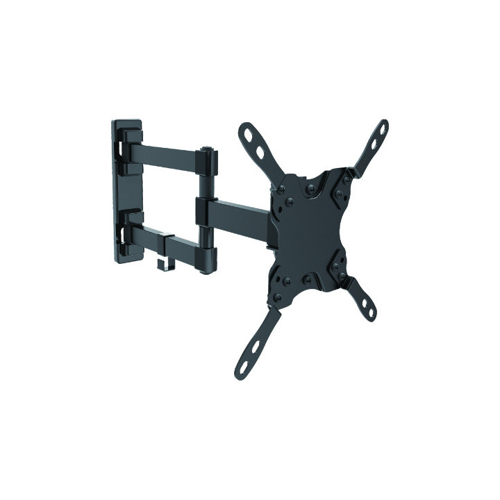 SOPORTE TV DIMELEC ARTICULADO DOBLE 13''-42'' PESO MAXIMO 20 KG. INCLINABLE COLOR NEGRO