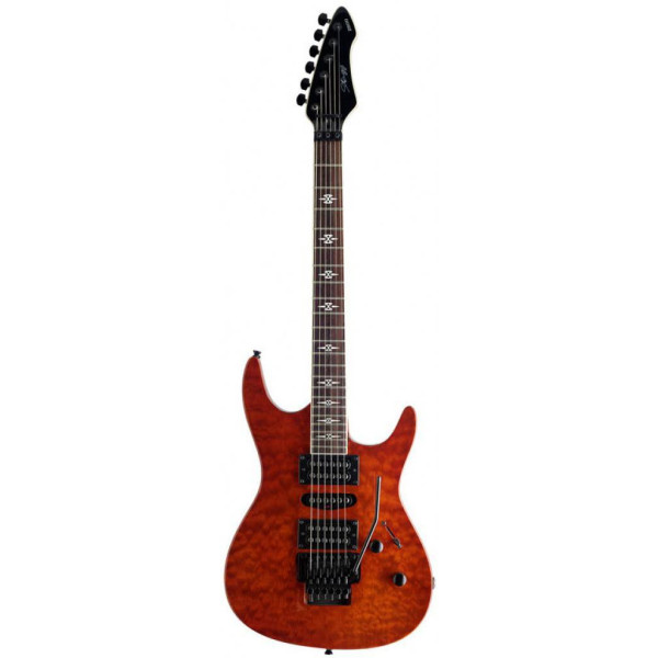 GUITARRA ELECTRICA STAGG Z 600 AMBAR