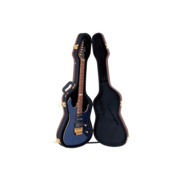 ESTUCHE ZAFIRO GUITARRA ELECTRICA CERRADURA DORADA