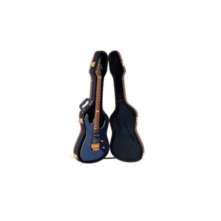 ESTUCHE ZAFIRO GUITARRA ELECTRICA CERRADURA DORADA