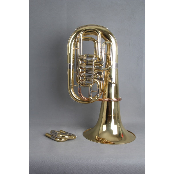 BOMBARDINO ZAFIRO CILINDROS LACADO DO CON BOMBA DE SI BEMOL