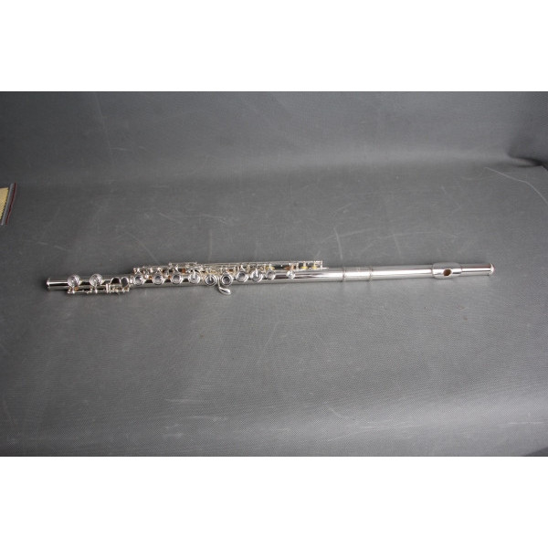 FLAUTA ZAFIRO CUERPO NIQUEL PLATEADO