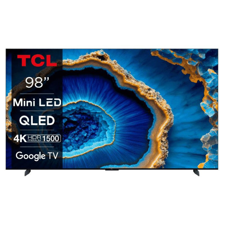 TV MINI LED TCL 98''  ULTRA HD 4K ANDROID TV HDR PREMIUM MOD.98C805