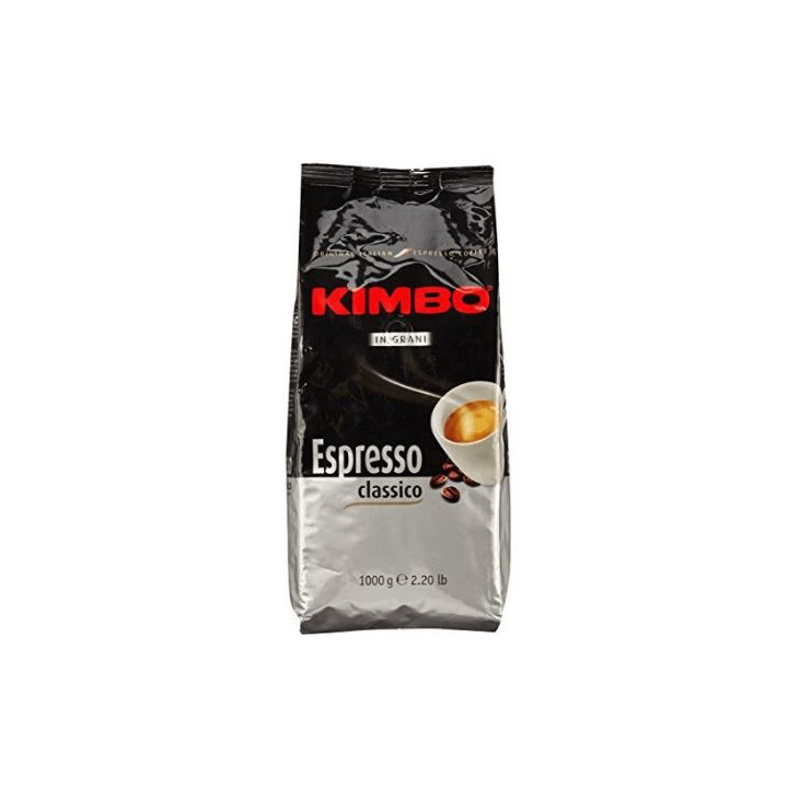 CAFE EN GRANO KIMBO CLASSIC 1KG SE COMPONE DE CAFE ARABICO Y CAFE ROBUSTA