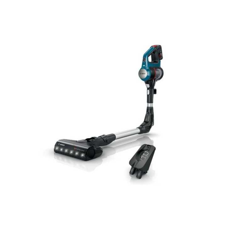 ASPIRADOR ESCOBA SIN CABLES BOSCH UNLIMITED 7 COLOR AZUL AUTONOMIA MAXIMA 35 MINUTOS MOD. BSS71125AH
