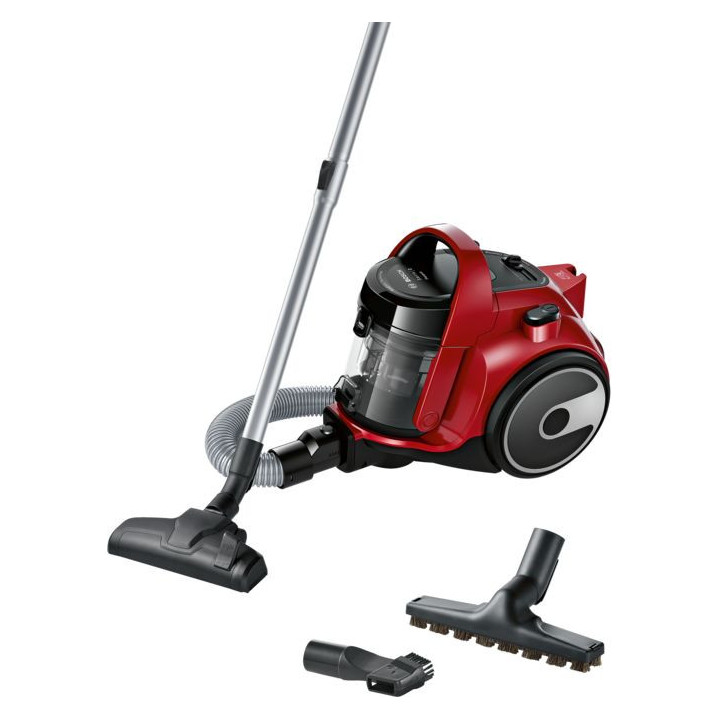 ASPIRADOR SIN BOLSA BOSCH SERIE 2 COLOR ROJA MOD. BGC05A322