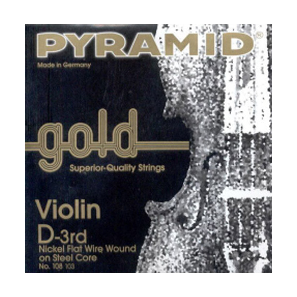 CUERDA VIOLIN PYRAMID GOLD 3. 4/4