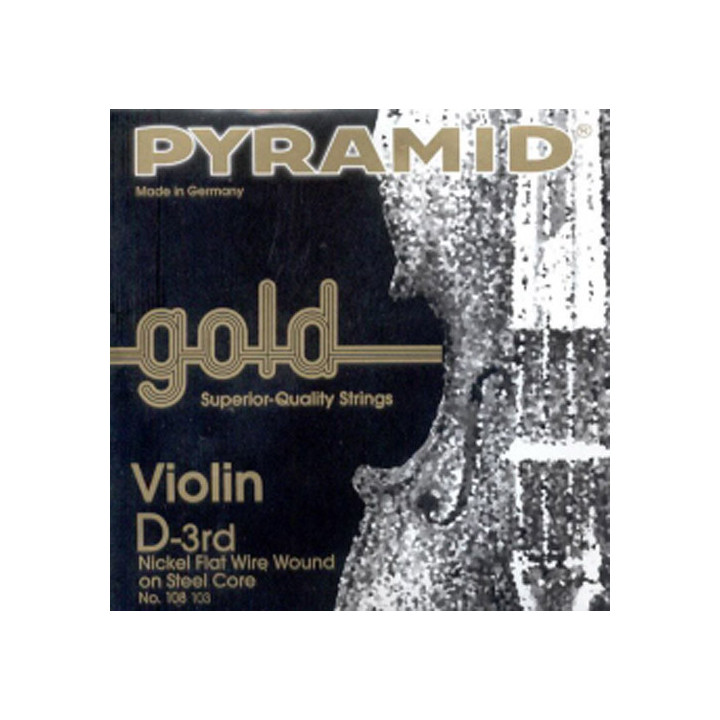 CUERDA VIOLIN PYRAMID GOLD 3. 4/4