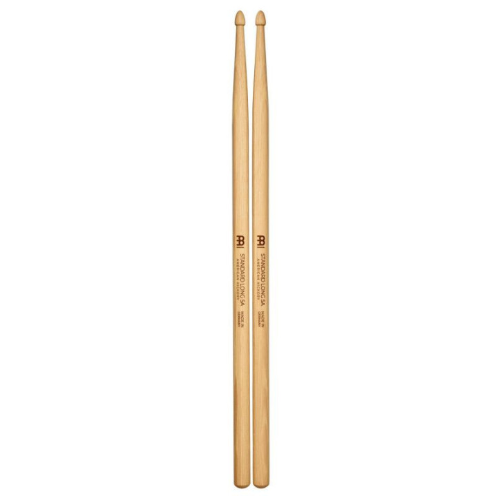 BAQUETAS MEINL 5A EXTRA LARGA PUNTA MADERA SB103