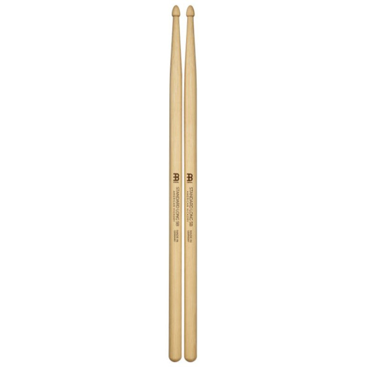 BAQUETAS MEINL 5B EXTRA LARGA PUNTA MADERA SB104