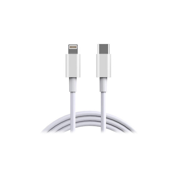 CONEXION TIPO C A LIGHTNING IPHONE CABLE DE CARGA Y DATOS 1 METRO