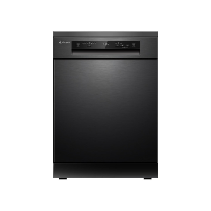 LAVAVAJILLAS JOHNSON CON 3. BANDEJA 14 SERVICIOS 60 CM. CLASE D BLACK INOX MOD.JWAS14DXN