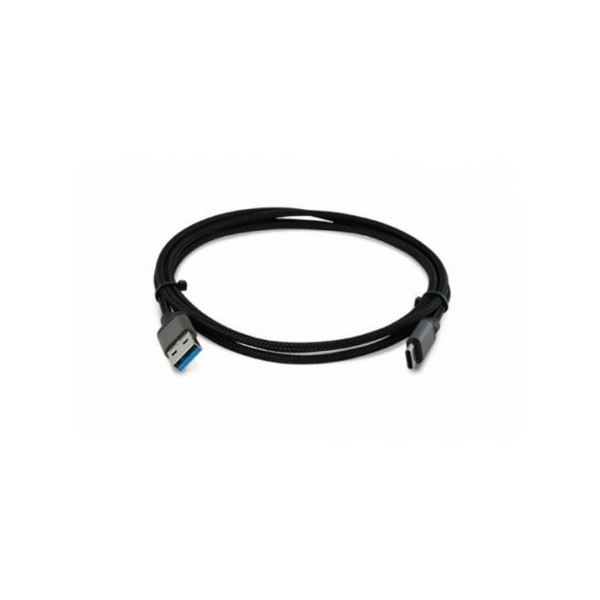 Cable USB 3.1 AISENSUSB Tipo-C Macho - USB Macho/ hasta 27w /1250mbps /1.5m/ gris