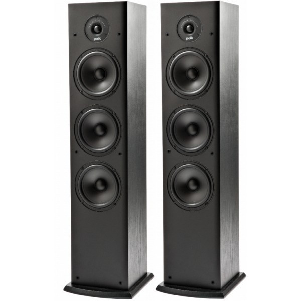 ALTAVOCES ESTEREO POLK T50 PIE 2 VIAS COLOR NEGRO