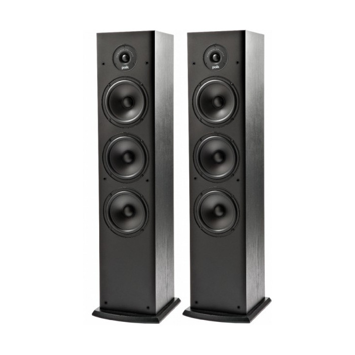 ALTAVOCES ESTEREO POLK T50 PIE 2 VIAS COLOR NEGRO